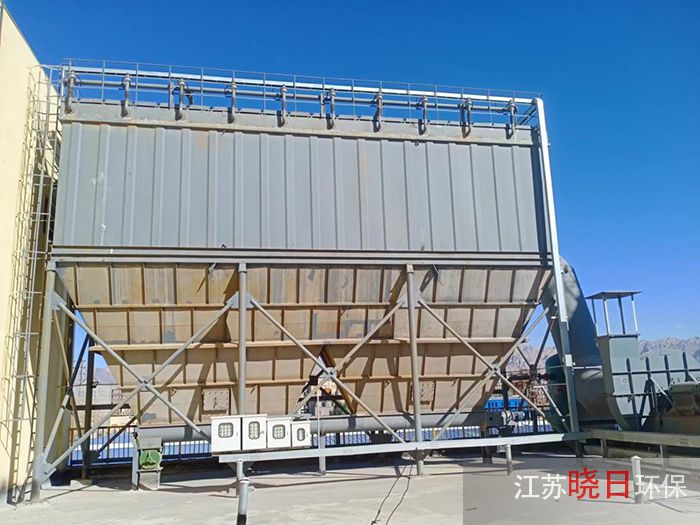 内蒙国城风扫磨粉碎系统安装工程、中粉袋滤器系统安装工程、石灰石粉碎系统安装